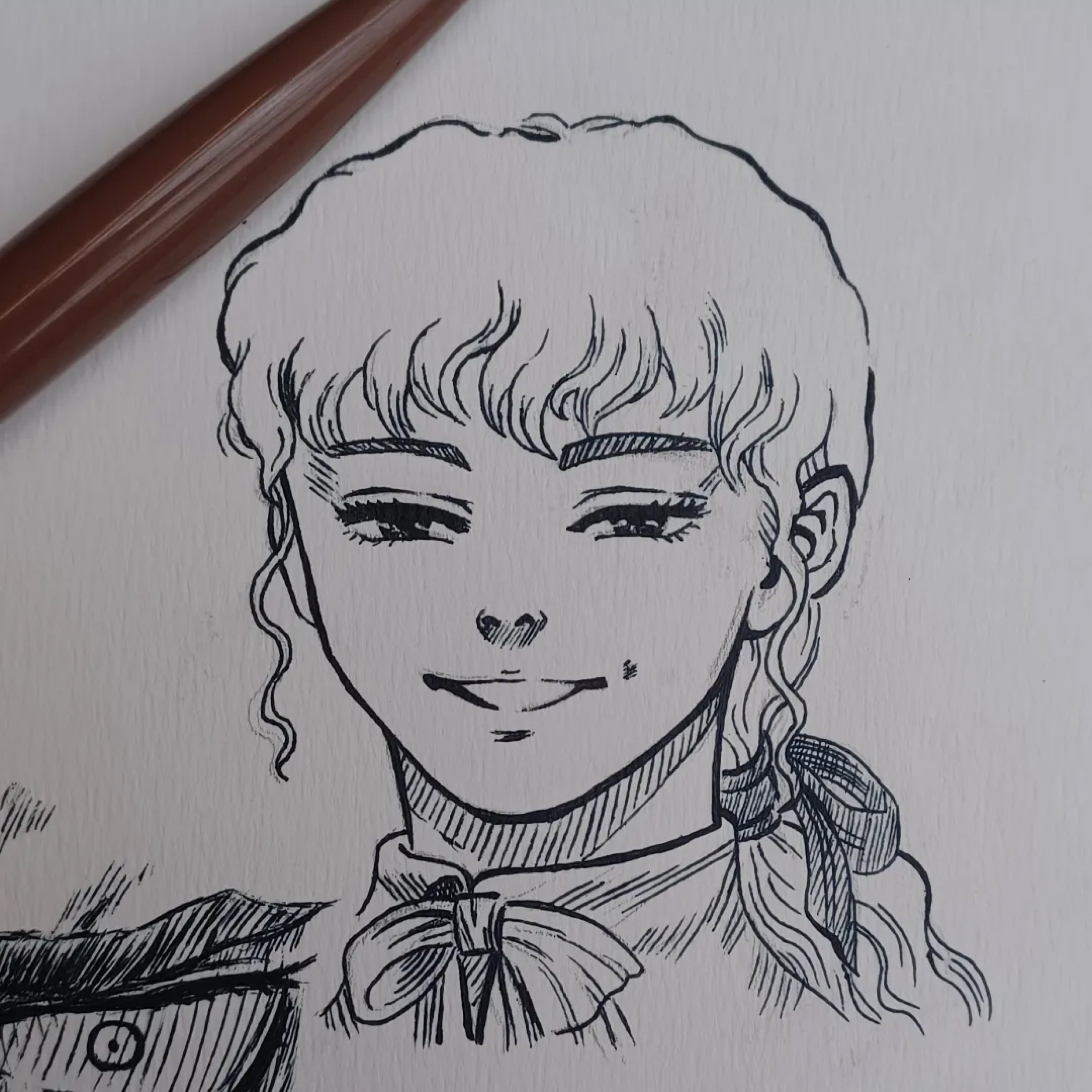 Dessin de Griffith du manga Berserk