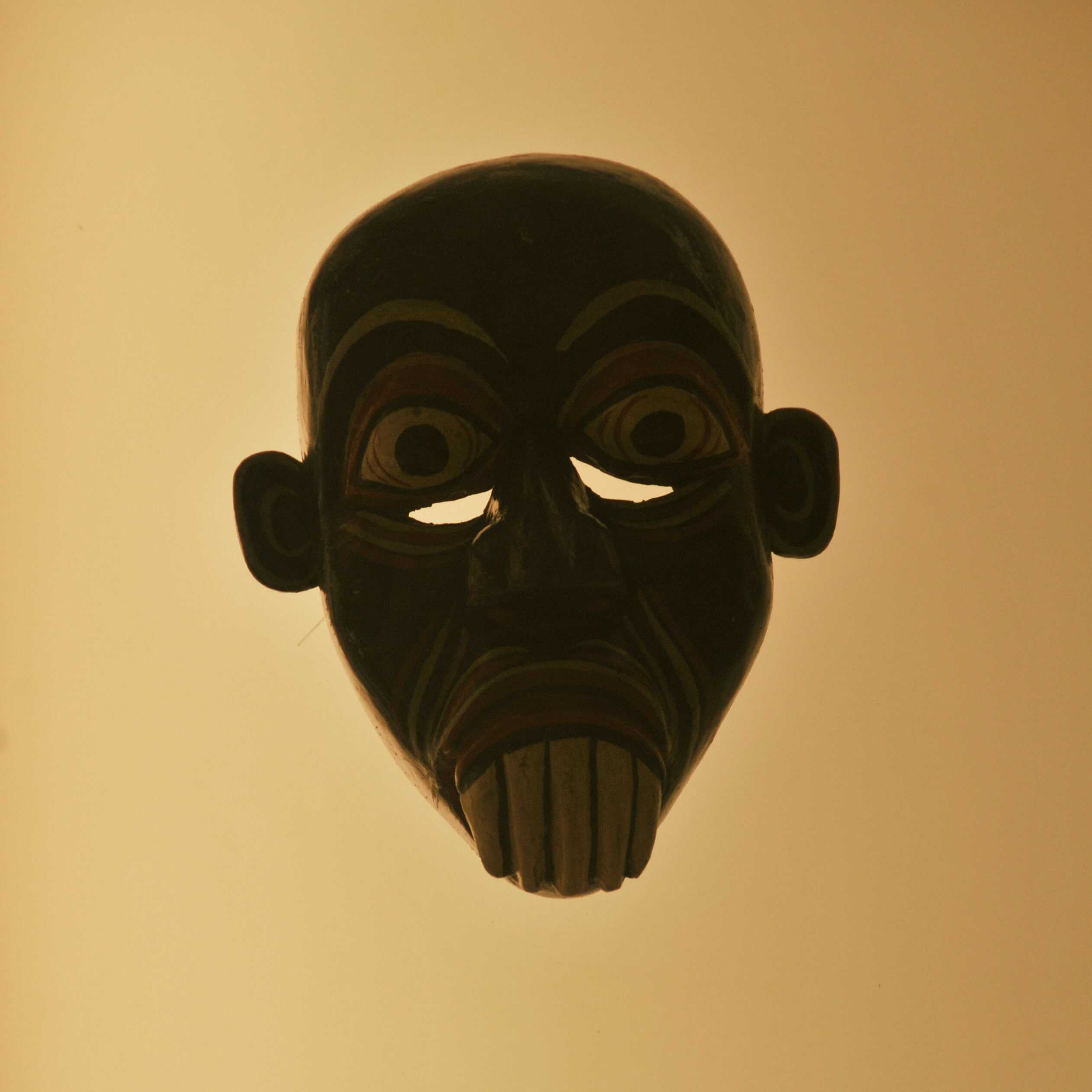 Photo d'un masque ancien au British Museum