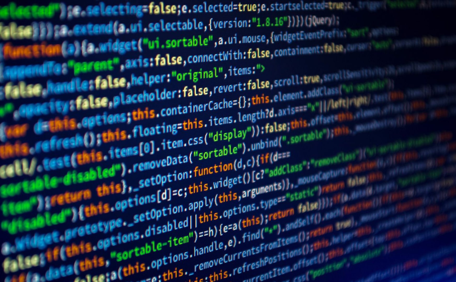 Image de lignes de code